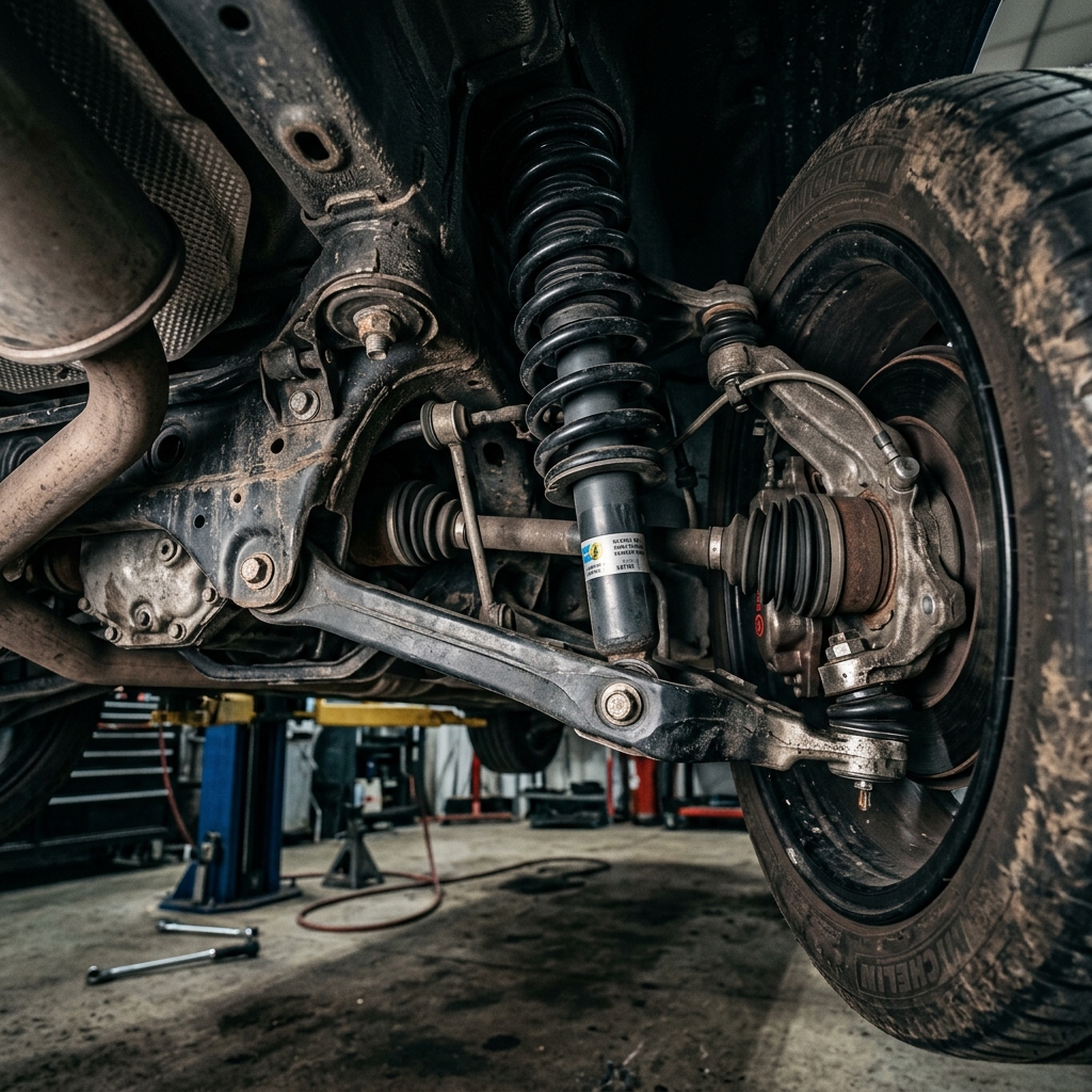 Suspension and steering